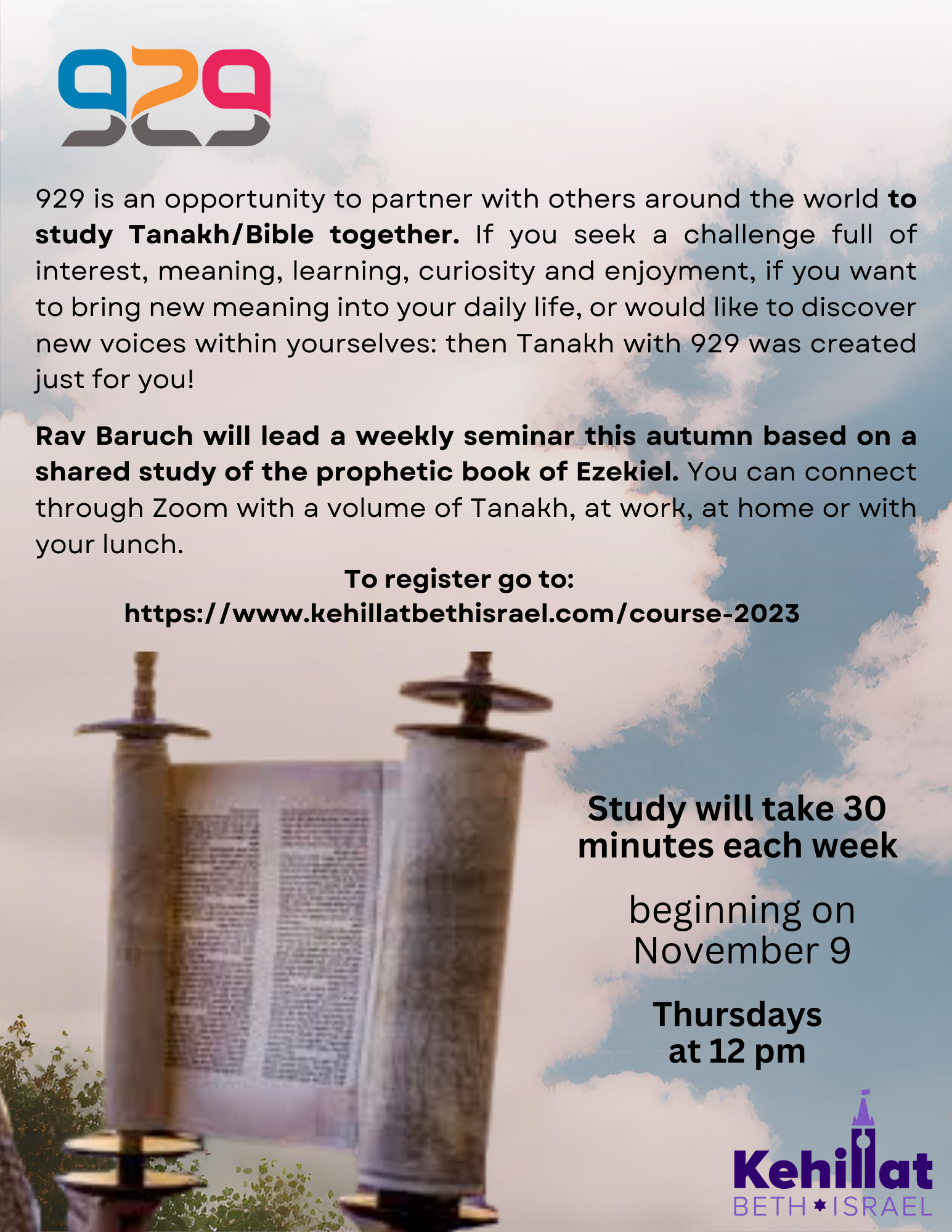 929 Tanakh course