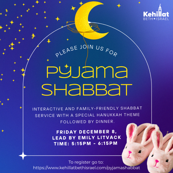 Tots Pyjama Shabbat and Dinner