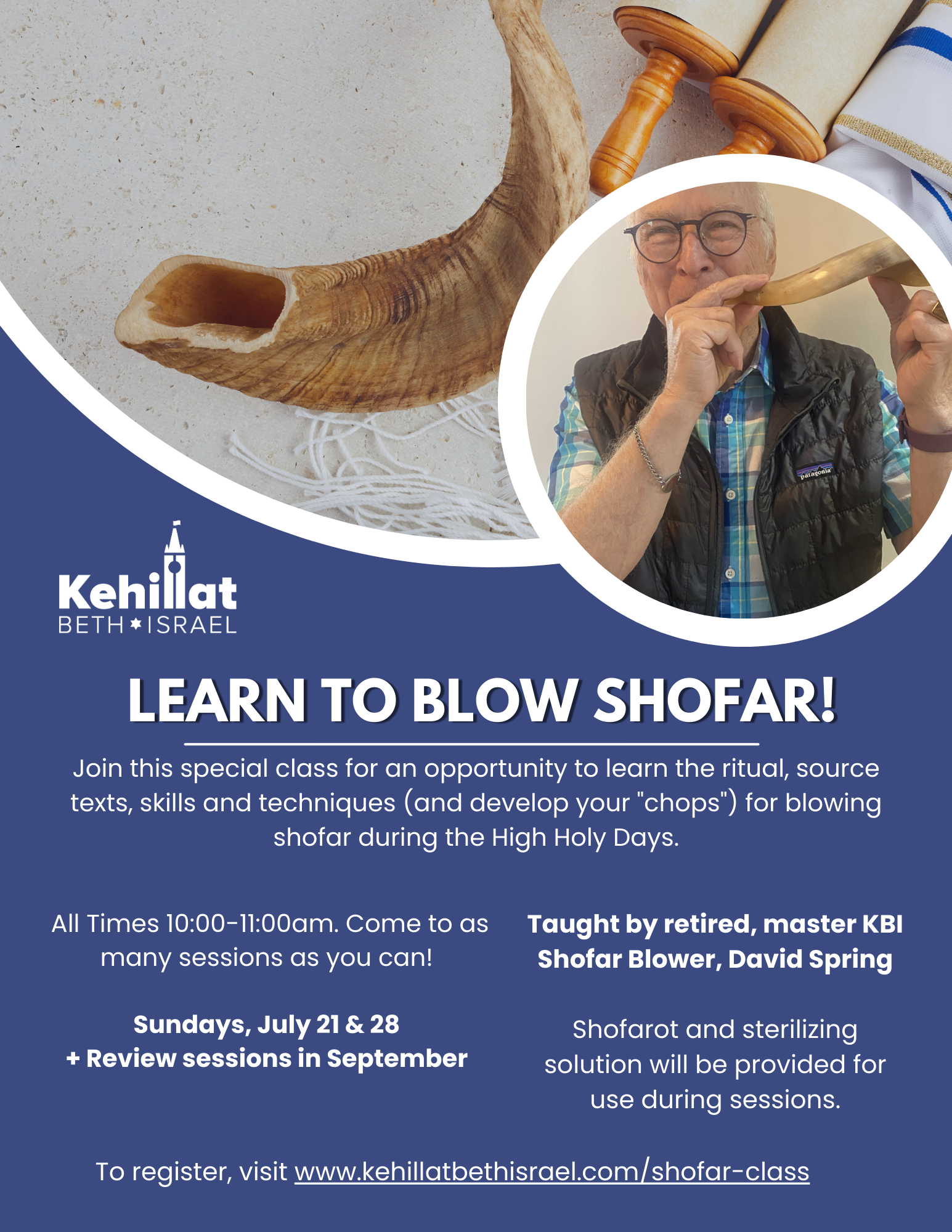 Learn to Blow Shofar!