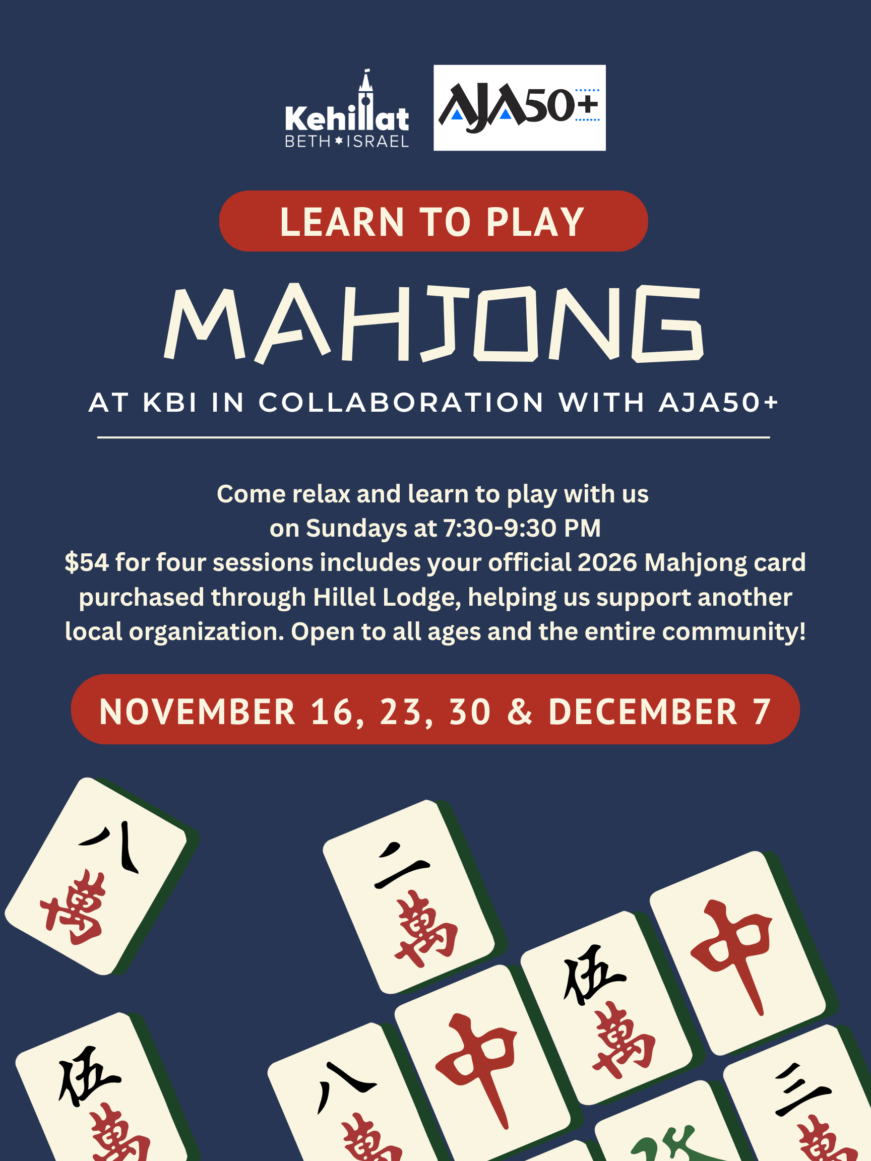 Learn to play Mahjong