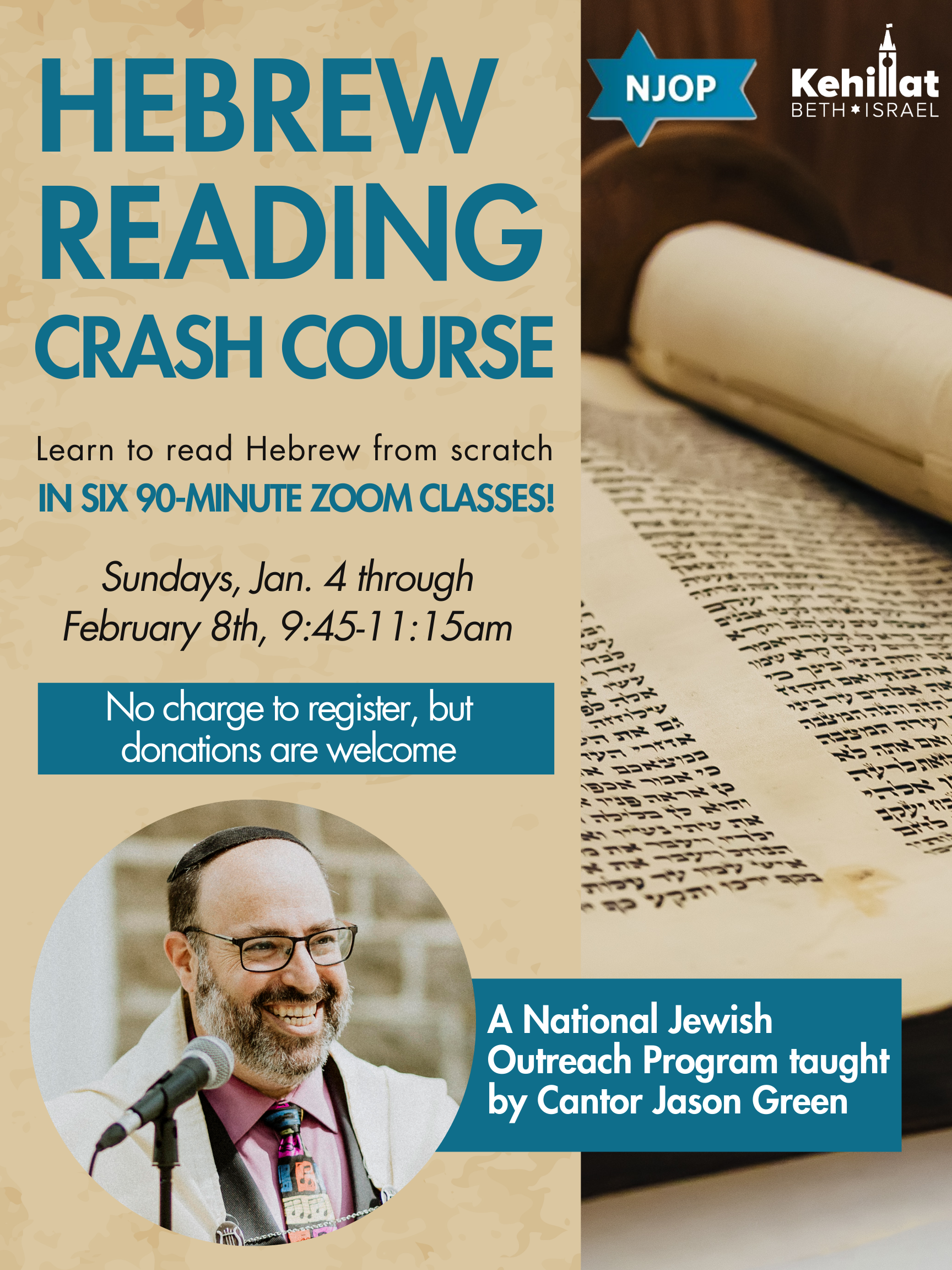 Hebrew Reading Crash Course