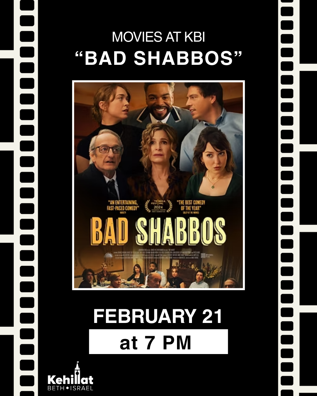 Movies at KBI: Bad Shabbos
