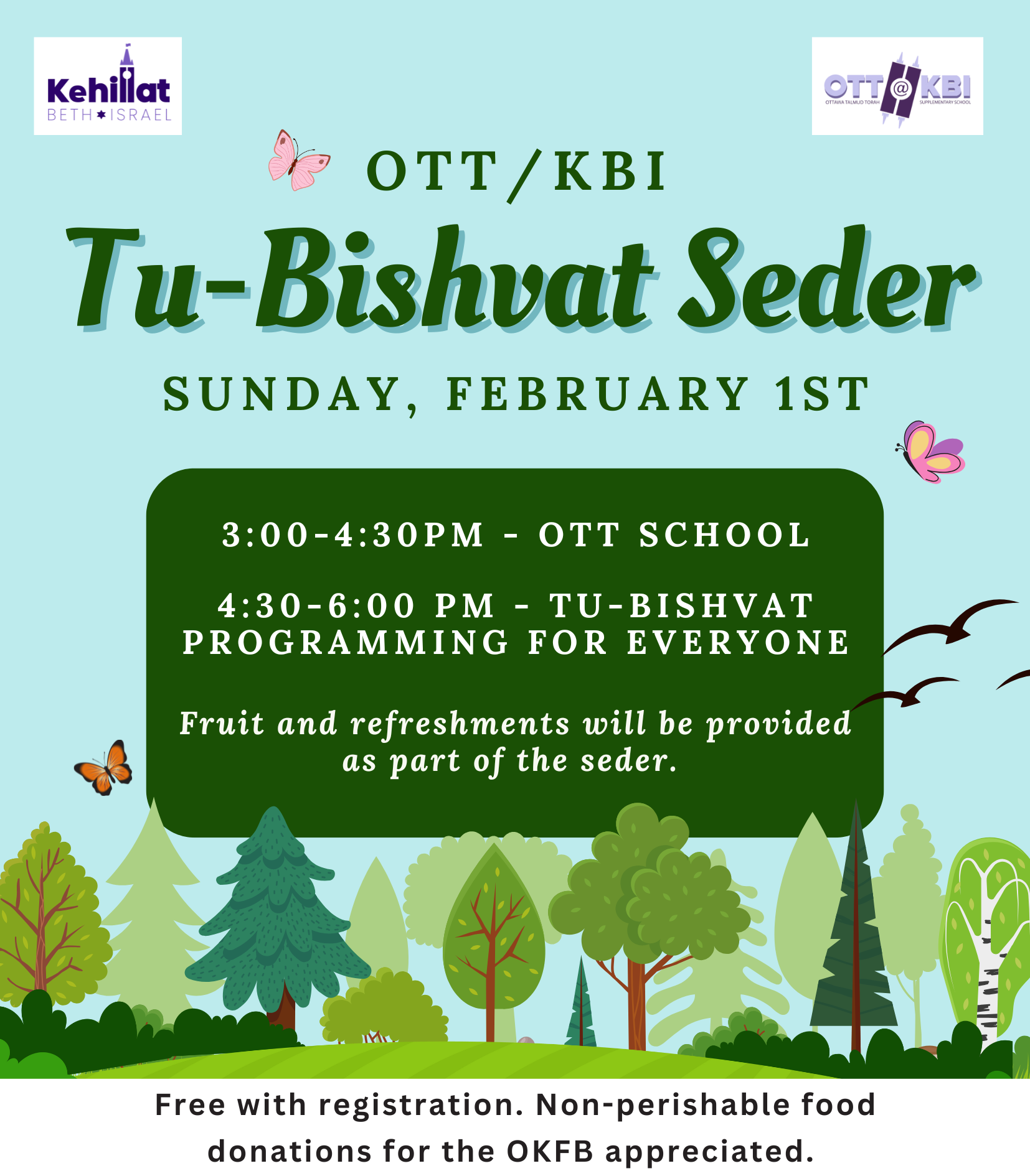 OTT/KBI Tu-Bishvat Seder