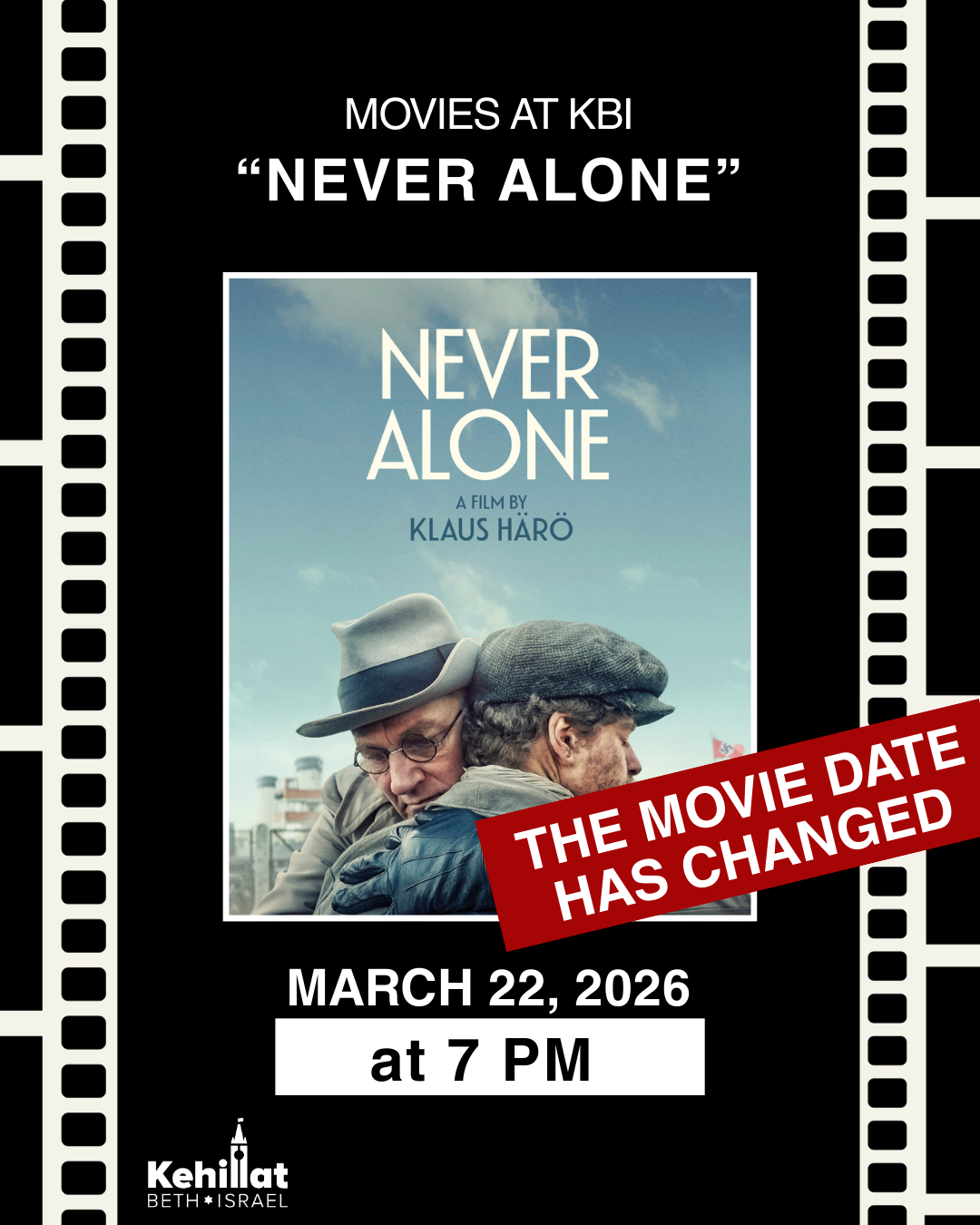 Movies at KBI: “Never Alone”