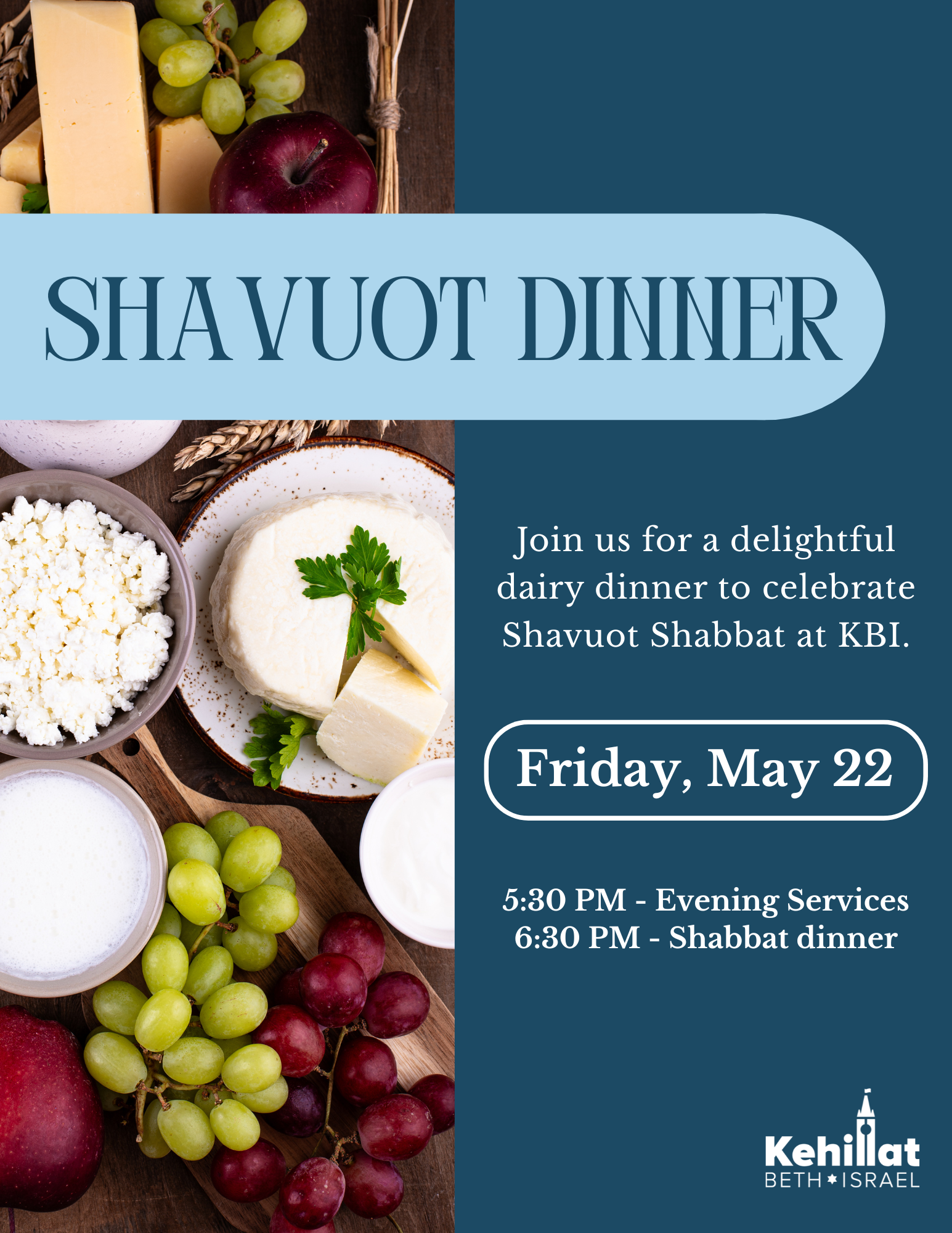 Shavuot Dinner