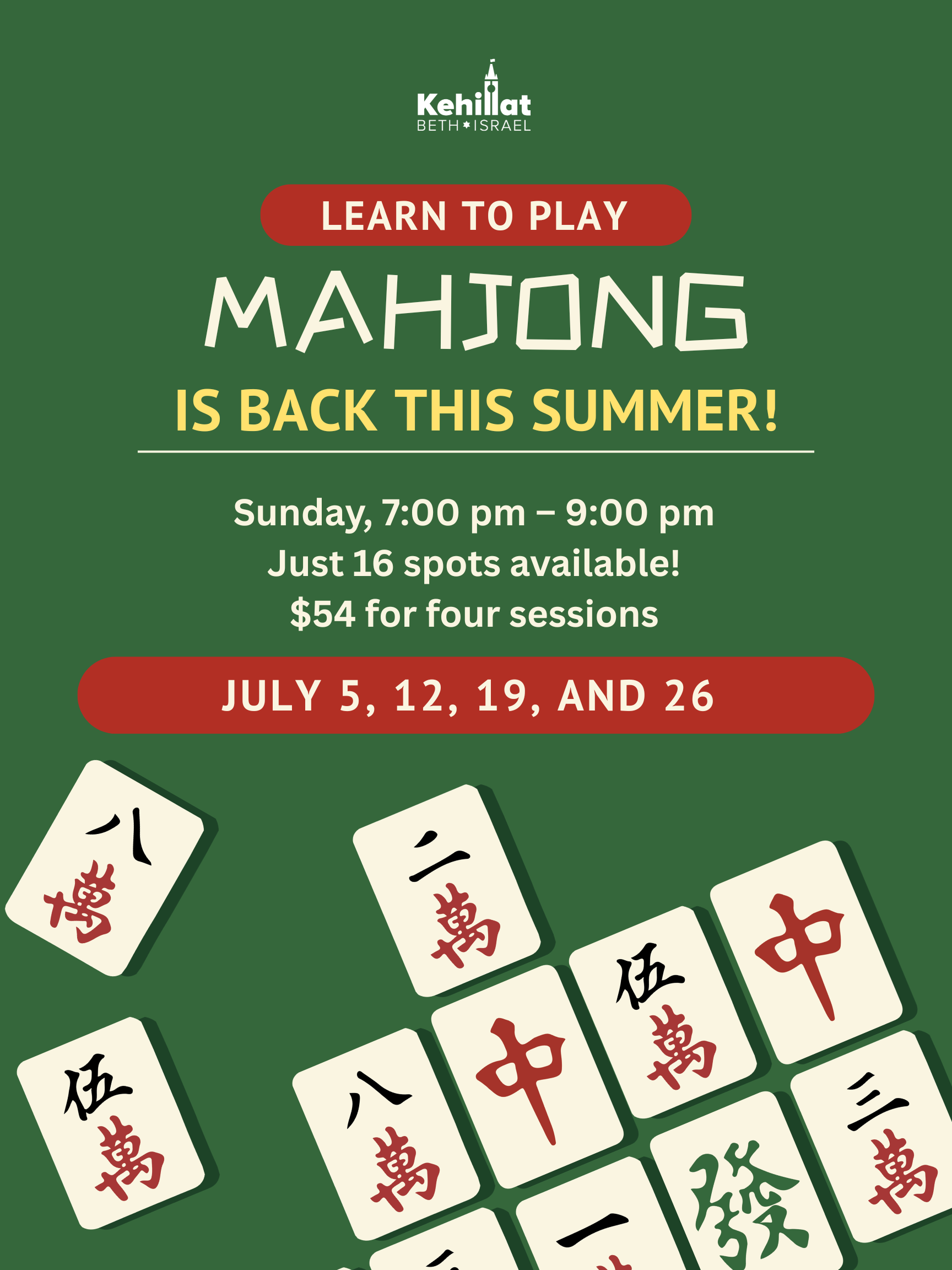 Learn to play Mahjong